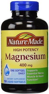 

Nature Made Magnesium 400 mg., 150 Softgels(150 No)