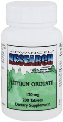 

NCI Advanced Research (Dr. Hans Nieper) Lithium Orotate 120 mg(200 No)