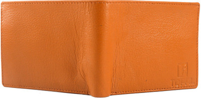 

Toffil Men Tan Genuine Leather Wallet(6 Card Slots), Light tan