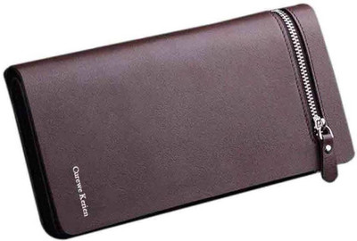 

Shockyfi Women Casual Brown Artificial Leather Wallet(12 Card Slots)