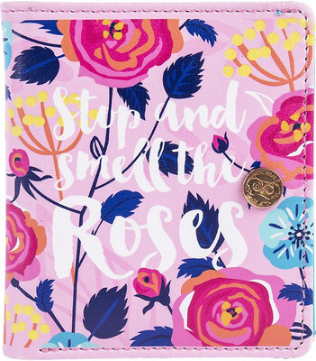

Chumbak Women Pink Fabric Wallet(6 Card Slots)