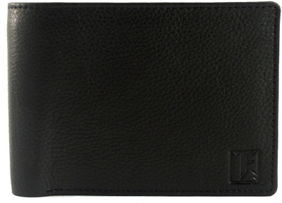 

Toffil Men Black Genuine Leather Wallet(6 Card Slots)