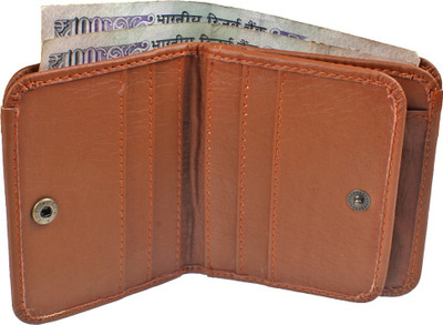 

LANDER Girls Casual Tan Artificial Leather Wallet(8 Card Slots)
