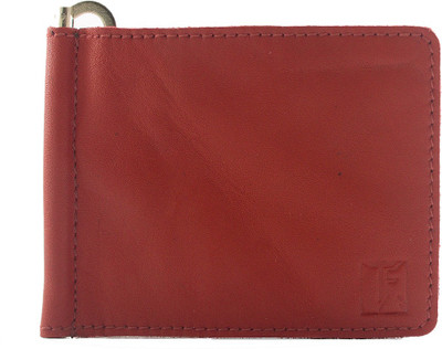 

TOFFIL Men Brown Genuine Leather Money Clip(2 Card Slots)