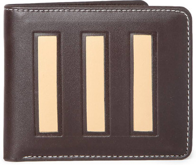 

HOB London Fashion Men Brown Artificial Leather Wallet(3 Card Slots)