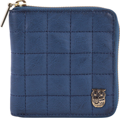 

Chumbak Women Casual Blue Fabric Wallet(6 Card Slots)
