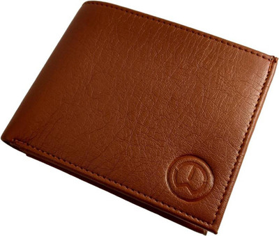 

KnW Boys Tan Artificial Leather Wallet(3 Card Slots)