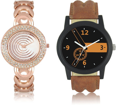 

GSB Enterprise W06-1-202 New Stylish Best Designer Combo Hand Watch - For Men & Women