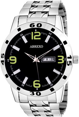 

Abrexo Abx0145-Black-Gents Special Exclusive Day and Date Functioning Matchless Series Watch - For Men