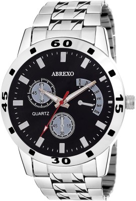 Abrexo Abx0139-Black Gents Regular Formal Stylish Design Modest Series Watch  - For Men   Watches  (Abrexo)