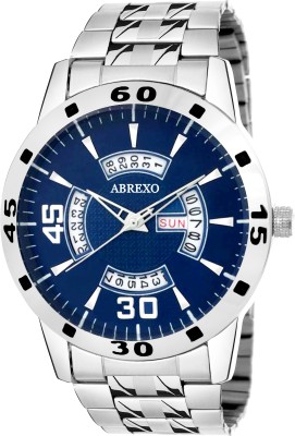 Abrexo Abx0137-Neavyblue Gents Free Style Exclusive Formal Stylish Day and date series Watch  - For Men   Watches  (Abrexo)
