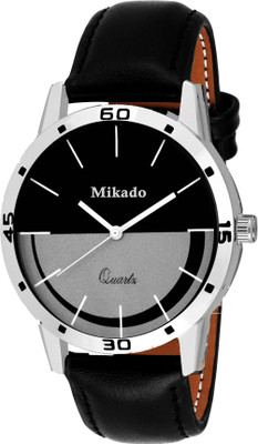 

Mikado Smile Black dial Analog watch For Men's and Boy's Watch - For Men