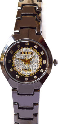 

RADD (TM) Designer Round Dial Stylish-Party Wear Analog Watch - For Women