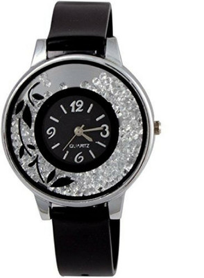

vk sales Black With Diamond in the dial Watch - For Girls