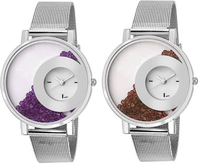

Cloudwood Analogue Multicolour 44 Designer Stylish Combo Watch - For Women