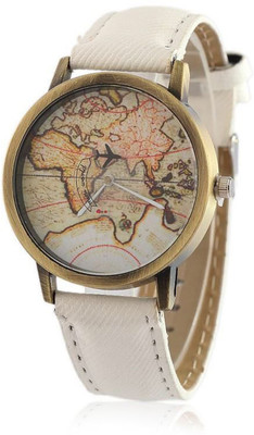 

Cloudwood World Map Denim 22WH Designer Stylish Men's / Boy's Watch - For Boys