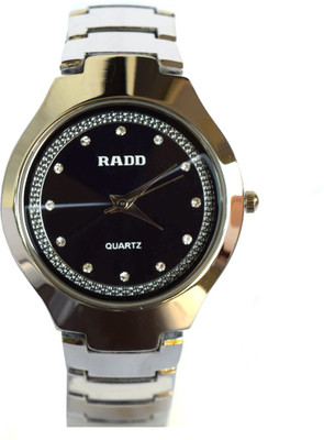 

RADD (TM) Designer Stoned Round Dial Stylish-Party Wear Analog Watch - For Men