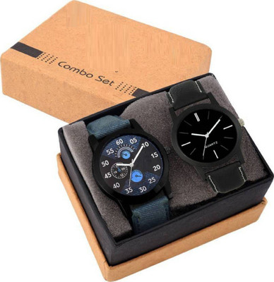 KDS Set of Two Combo R-02-05 Watch - For Boys Watch - For Men & Women