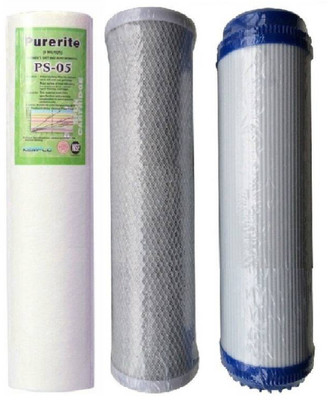 

Morning Star Technology RO UV Water Purifier High Quality 10 inch Filter Set ( PP Spun + Granular Activated Carbon GAC + Carbon Block CTO) for RO Solid Filter Cartridge(5, Pack of 3)