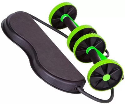 

RetailShopping Revoflex Ab Care Xtreme ab wheel Fitness Resistance Exerciser Ab Exerciser(Green, Black), Black;green