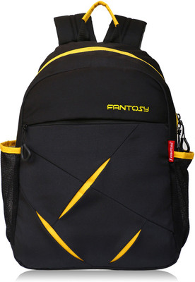 

Fantosy FlyKing 28 L Backpack(Black), Black and yellow