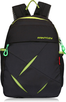

Fantosy FlyKing 31 L Backpack(Black), Black and green
