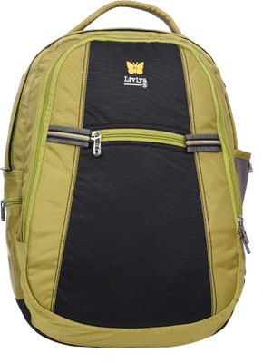 

Liviya SB-1448 38 L Backpack(Black, Green)