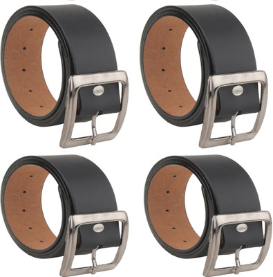 

CAPTURE Men Casual Black Artificial Leather Belt