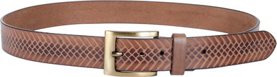 

Rawhide Men Casual Brown Genuine Leather Belt