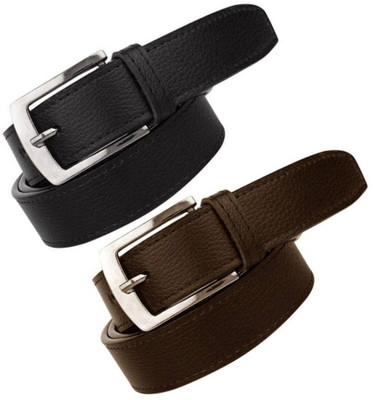 

CAPTURE Men Casual Black, Brown Synthetic Belt
