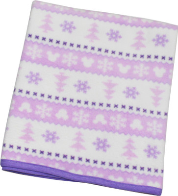 

Kadambaby Printed  Crib Baby Blanket(Cotton, Purple