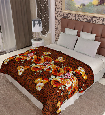 

Home Candy Floral  Coral Blanket(Polyester, Multicolor