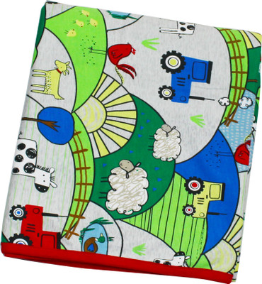 

Kadambaby Animal  Crib Baby Blanket(Cotton, Multicolor