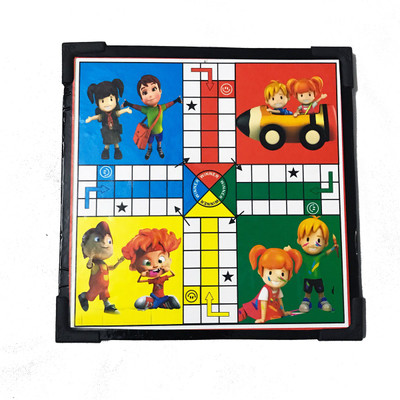 

BUY INDIAN MADE LUDO AND SNAKES LADDER 8 INCH * 8 INCH Board Game
