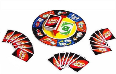 Pepperonz Uno Spin Classic Card Game(Multicolor) available at flipkart for Rs.599