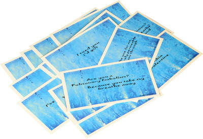 

STAWNCH 12 MEDICAL REASONS WHY I LOVE YOU GREETING CARDS[SET OF 12 CARDS SIZE 6" X 3.5"],BLUE Greeting Card(Blue, Pack of 12)