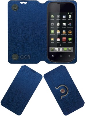 ACM Flip Cover for iBall Andi 3.5r(Blue, Cases with Holder, Pack of: 1)