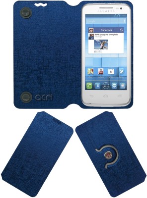 ACM Flip Cover for Alcatel Onetouch Inspire 2(Blue, Cases with Holder, Pack of: 1)