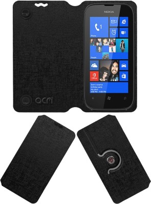 ACM Flip Cover for Nokia Lumia 510(Black, Cases with Holder, Pack of: 1)