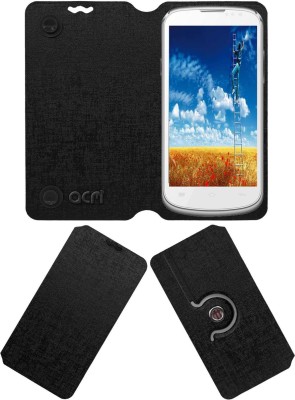 ACM Flip Cover for Lava Xolo Q600(Black, Cases with Holder, Pack of: 1)