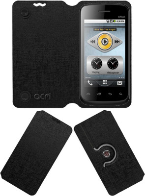 ACM Flip Cover for Celkon Campus Nova A352E(Black, Cases with Holder, Pack of: 1)