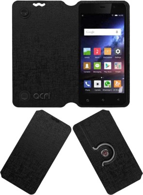 ACM Flip Cover for Gionee Pioneer P3S(Black, Cases with Holder, Pack of: 1)