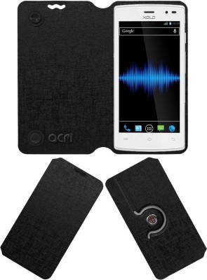 ACM Flip Cover for XOLO Q600 Club(Black, Cases with Holder, Pack of: 1)