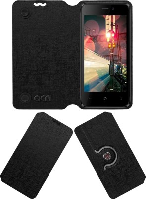 ACM Flip Cover for Swipe Konnect Trio(Black, Cases with Holder, Pack of: 1)