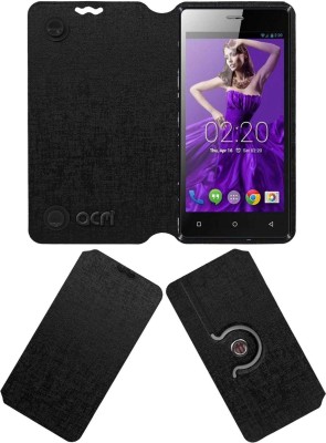 ACM Flip Cover for Zen Admire SXY(Black, Cases with Holder, Pack of: 1)