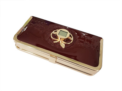 

Fully Party Brown Clutch