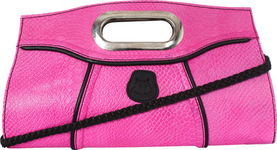 

Hippo Party Pink Clutch