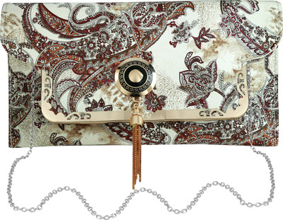 

Howdy Party Brown Clutch