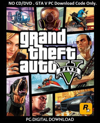 

Grand Theft Auto V ROCKSTAR Download code only (No CD/DVD)(Code in the Box - for PC)