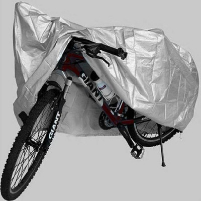 

FurMito Bicycle Rain Dust Waterproof UV Protector Bicycle Cover Free Size(Grey)